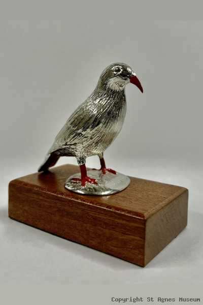 Cornish Chough Model By Blue Hills Tin Streams of St Agnes product photo
